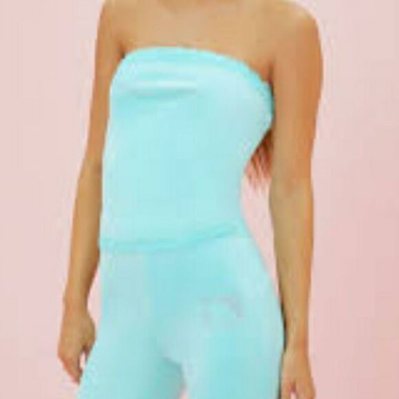 Forever 21 X Hello Kitty Blue Tube Crop Top Plus Size 3X - Picture 10 of 10